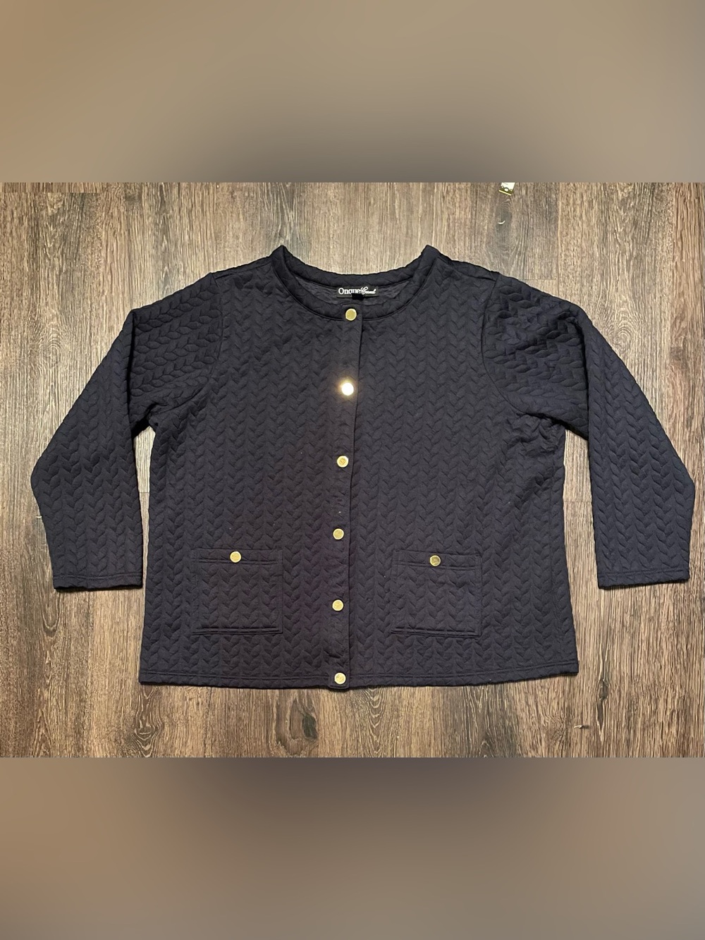 Onque Casual Jacket, size XXL, color blue